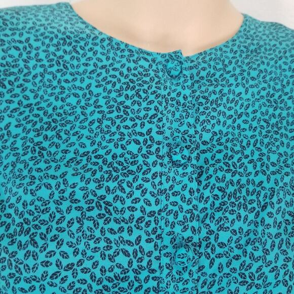 80s Green Micro Feather Long Sleeve Mermaid Wriggle Dress Large Vintage Fashion - Picture 9 of 11